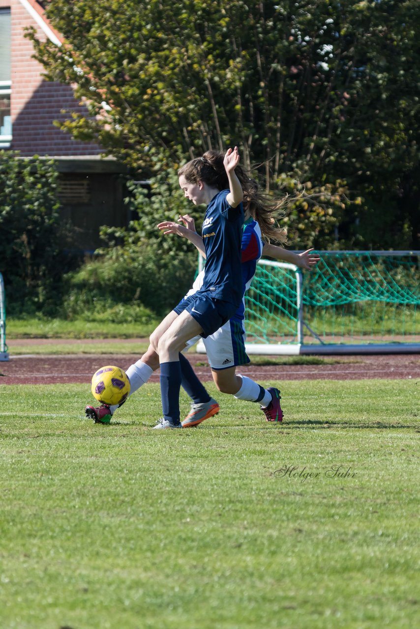 Bild 228 - B-Juniorinnen Krummesser SV - SV Henstedt Ulzburg : Ergebnis: 0:3